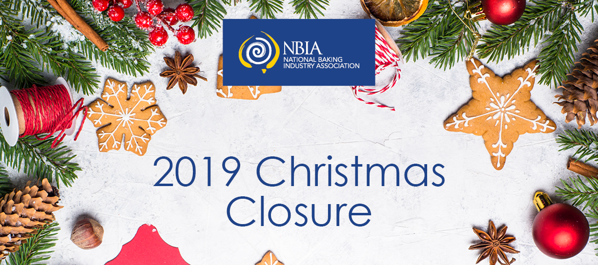 2019 NBIA Christmas Closure