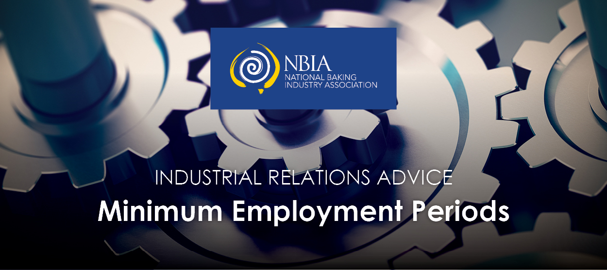 Mimimum Employment Period - IR and HR Advice by NBIA