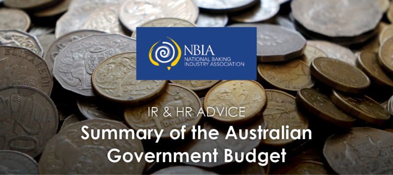 Budget Highlights - summarised by the NBIA