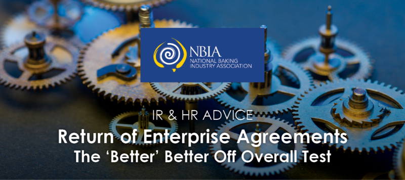 Return of Enterprise Agreements - NBIA